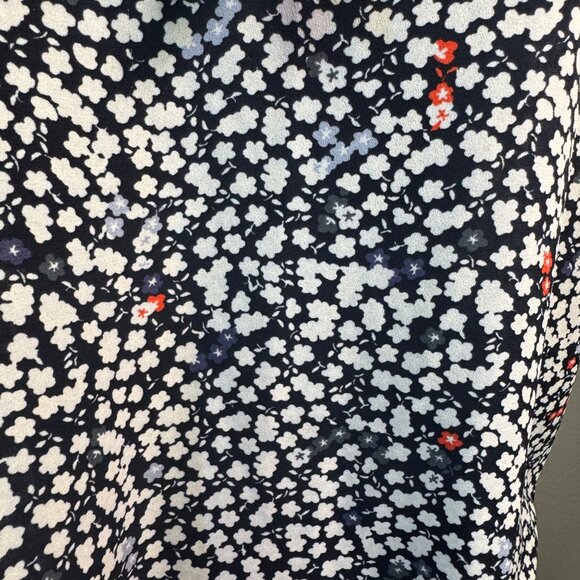 Loft Outlet Size Small Petite Floral Print Sleeveless Top - Picture 7 of 7